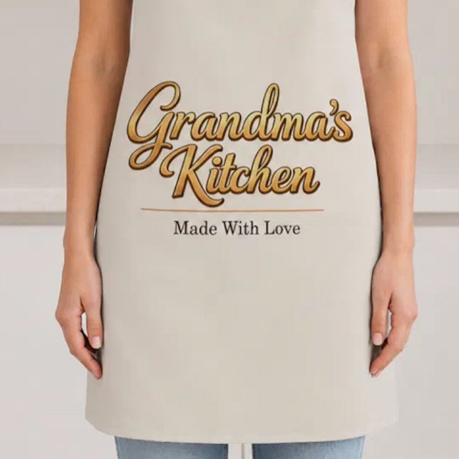 Delantal Cocina Personalizada de la Abuela (Subido por el creador)