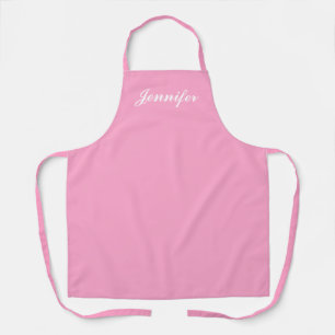 Delantal Cocina personalizada Pastel Pink Bakery