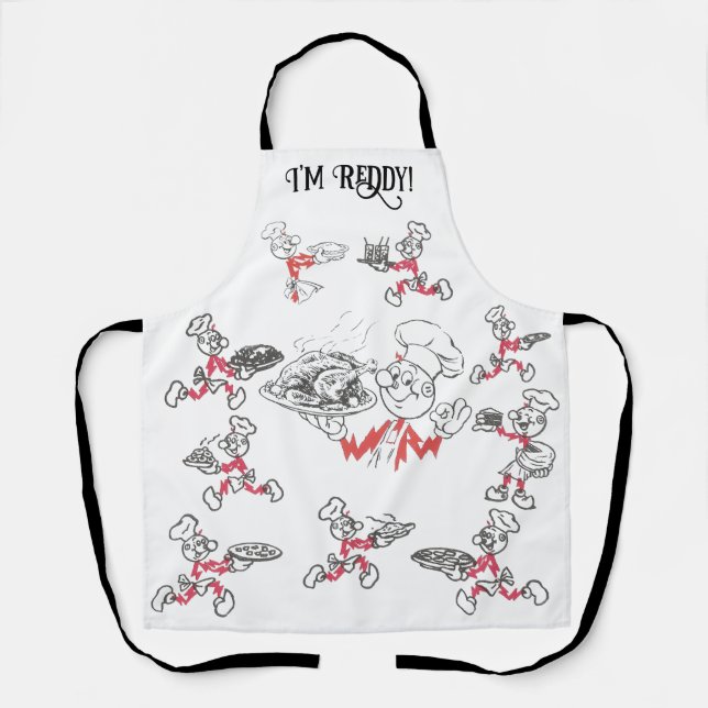 Delantal Cocina Reddy Kilowatt (Anverso)