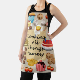 Delantal Cocina Todas las Cosas Deliciosas