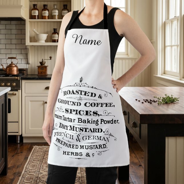 Delantal Cocina vintage personalizada (Subido por el creador)