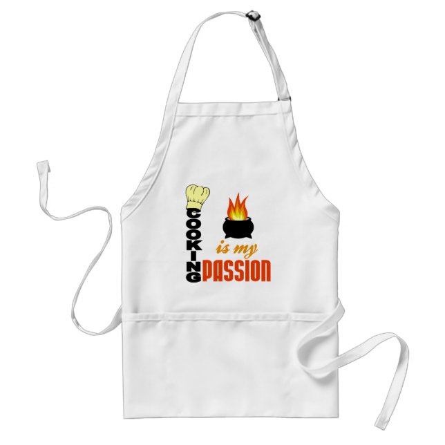 Delantal Cocinar es mi apron de pasión (Frente)