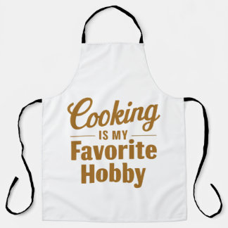 Delantal Cocinar es mi pasatiempo favorito Pasión culinaria