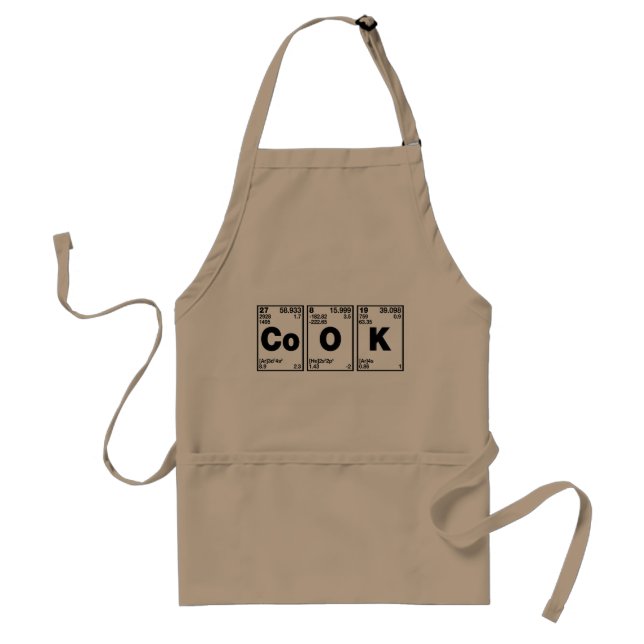 Delantal Cocinero científico (Frente)