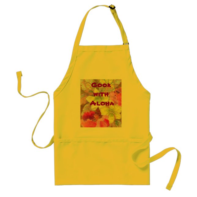 Delantal Cocinero con hawaiana (Frente)