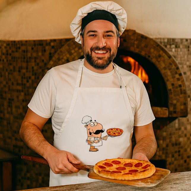 Delantal Cocinero de pizza (Subido por el creador)