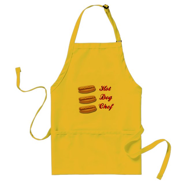 Delantal Cocinero del perrito caliente (Frente)