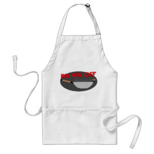 Delantal Cocinero del Wok del hierro