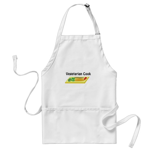 Delantal Cocinero vegetariano (Frente)