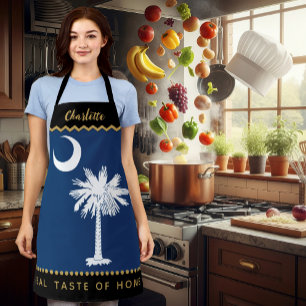 Delantal Cocineros de Carolina del Sur Apron, EE.UU., Bande