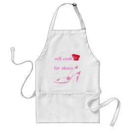 Delantal Cocineros estropeados del amante del zapato del