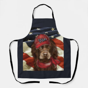 Delantal Cocker Spaniel Americano