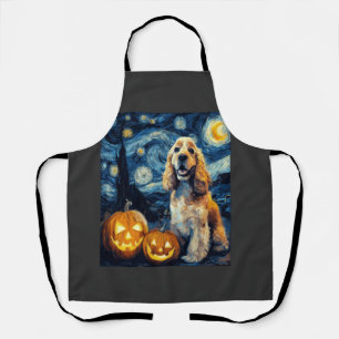 Delantal Cocker Spaniel Americano Perro Lindo Halloween Jac