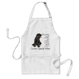 Delantal Cocker Spaniel Mom Apron