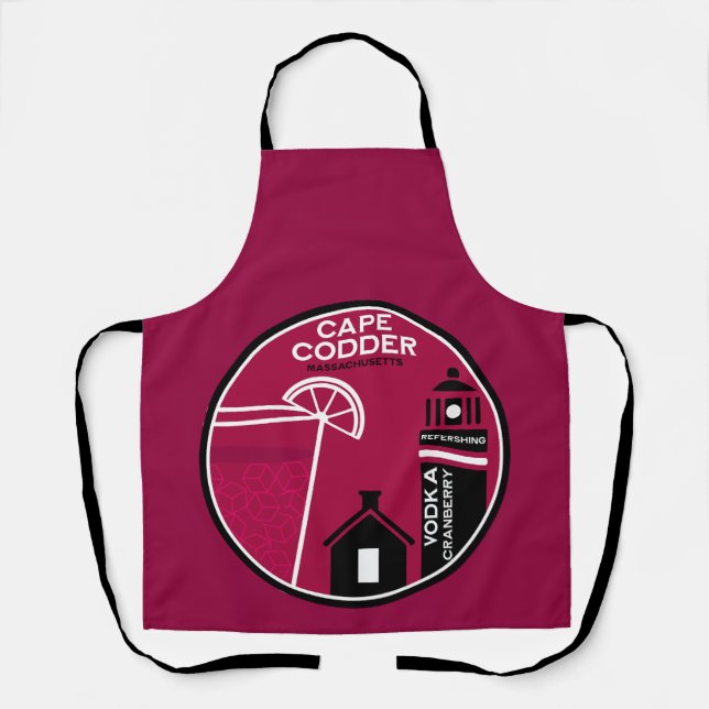 Delantal Cóctel Cape Codder (Anverso)