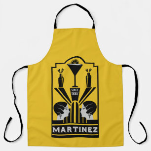 Delantal Cóctel Martini Art Deco