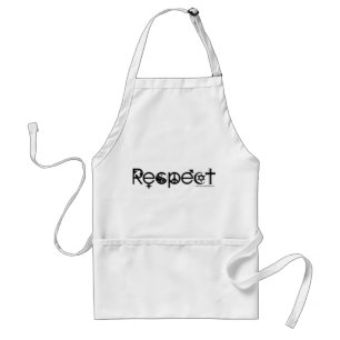 Delantal Coexistir con Respeto - Paz Amabilidad y Toleranci