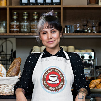 Delantal Coffee Apron divertido