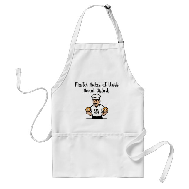 Delantal Coffee House Sleuths Apron: Master Baker at Work (Frente)