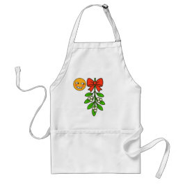 Delantal Coffee House Sleuths Apron: Mistletoe