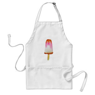 Delantal Cola popsicle lindo Summertime acuarela arte