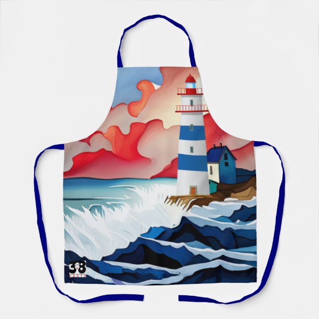 Delantal Colección de faro (Anverso)