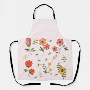 Delantal colección de flores