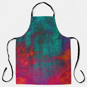 Delantal Colección de fondo rosa azul de cemento wallabstra