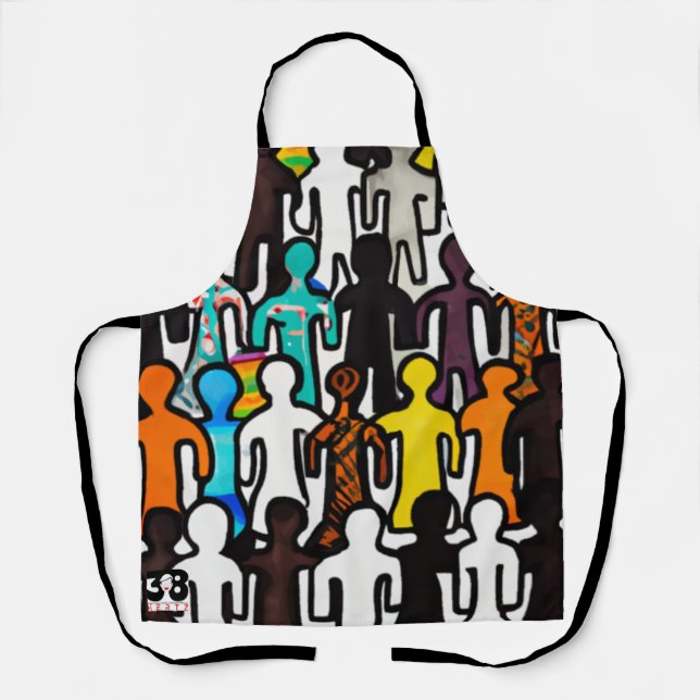 Delantal Colección de igualdad racial (Anverso)