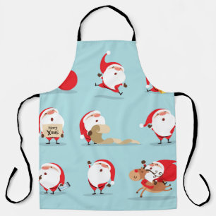 Delantal Colección de navidades santa claus