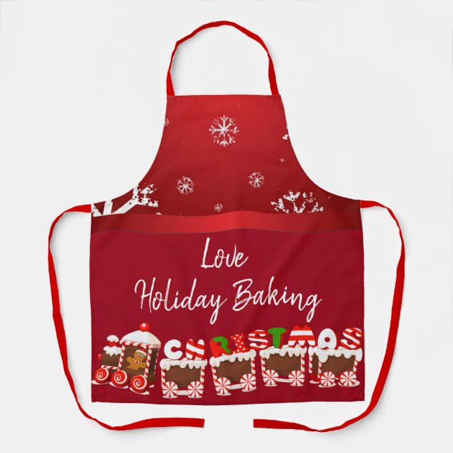 Delantal Colección de Navidades Suzanne Elizabeth - Apron (Anverso)