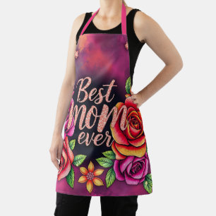 Delantal Colección de regalos florales modernos de lujo