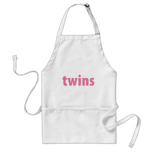 Delantal COLECCIÓN DE TWINS - chicas {rosado}