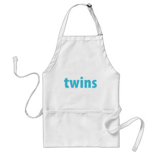 Delantal COLECCIÓN DE TWINS - niños {aqua}