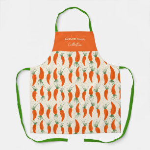 Delantal Colección de Zanahorias Botánicas