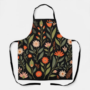 Delantal Colección Floral Vintage Hermosa