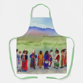 Delantal Colección india estadounidense