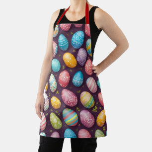 Delantal Colección moderna de huevos de Pascua