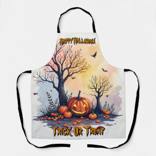 Delantal Colección Monísima de Halloween Moderna y Llena de
