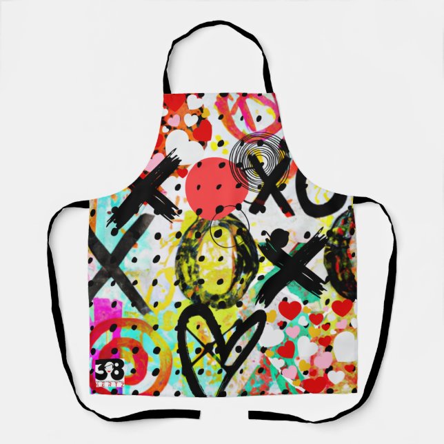 Delantal Colección XOXOXOXOXO (Anverso)