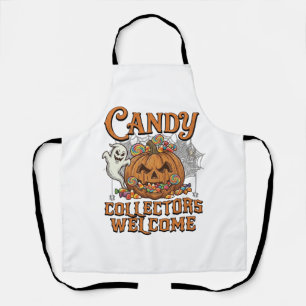 Delantal Coleccionistas de Dulces Bienvenidos Calabaza Fant
