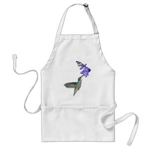 Delantal Colibrí con Mona Lavender