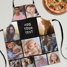Delantal Collage de fotos 11 personalizado