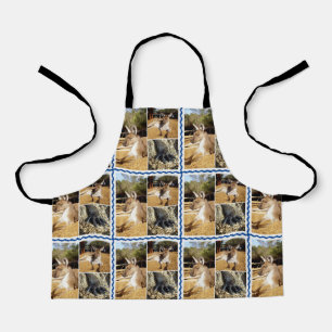 Delantal Collage de fotos canguro, Apron de impresión compl
