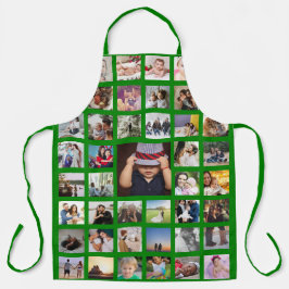 Delantal Collage de fotos único personalizado