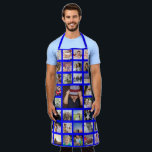 Delantal Collage de fotos único personalizado<br><div class="desc">Collage de fotos Perro único personalizado de Ricaso - por favor,  tenga en cuenta el posicionamiento de las fotos de arriba para obtener la apariencia que desea</div>