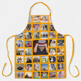 Delantal Collage de fotos único personalizado