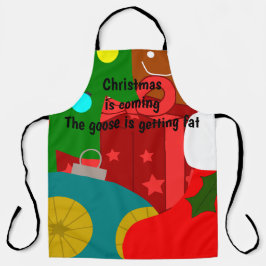 Delantal Collage de navidades