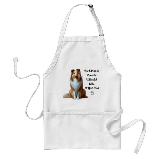 Delantal Collie Kitchen Apron (Frente)
