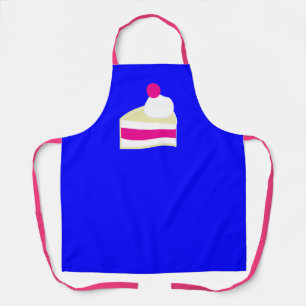 Delantal Color azul crema